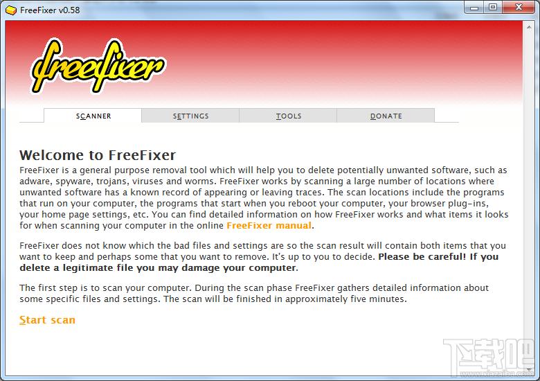 FreeFixer,清除恶意软件,FreeFixer下载,清除恶意软件下载