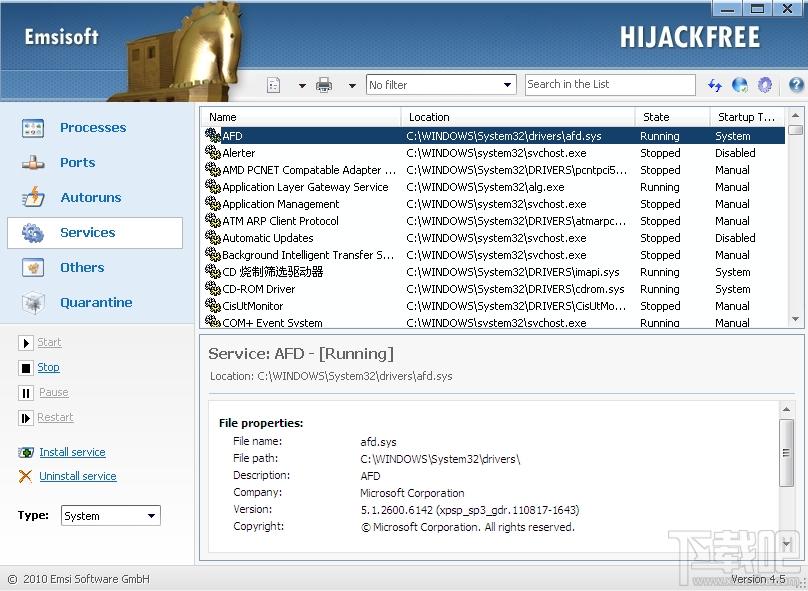 Emsisoft HiJackFree,Emsisoft HiJackFree下载