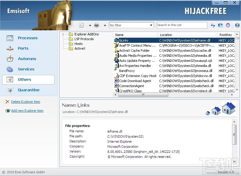 Emsisoft HiJackFree,Emsisoft HiJackFree下载
