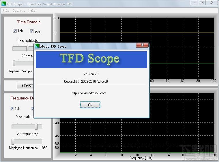 TFD Scope,TFD Scope下载,频谱绘制软件