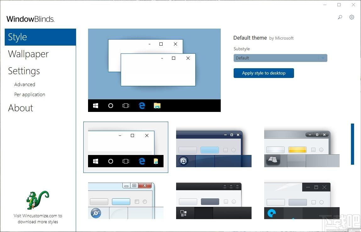 WindowBlinds下载,Stardock WindowBlinds,系统优化,系统美化