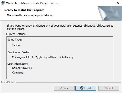 WebDataMiner,网页数据.